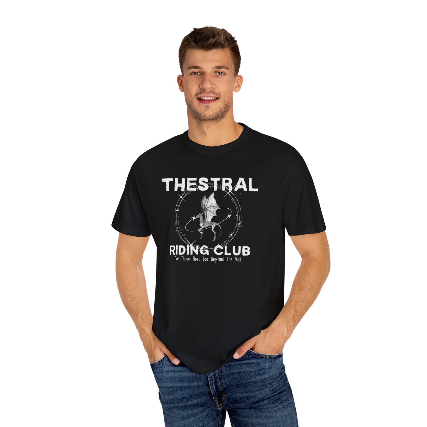 Thestral Riding Club T-shirt for Mystical Creatures Lovers