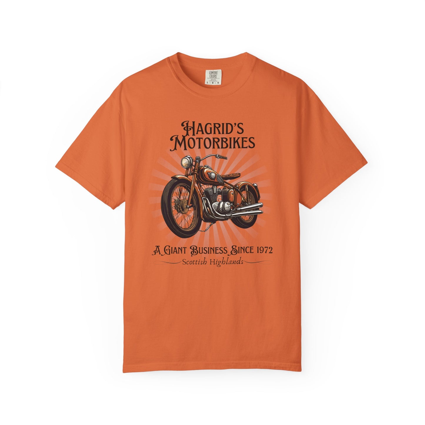 Hagrid's Motorbikes Harry Potter-Inspired Comfort Colors Tee
