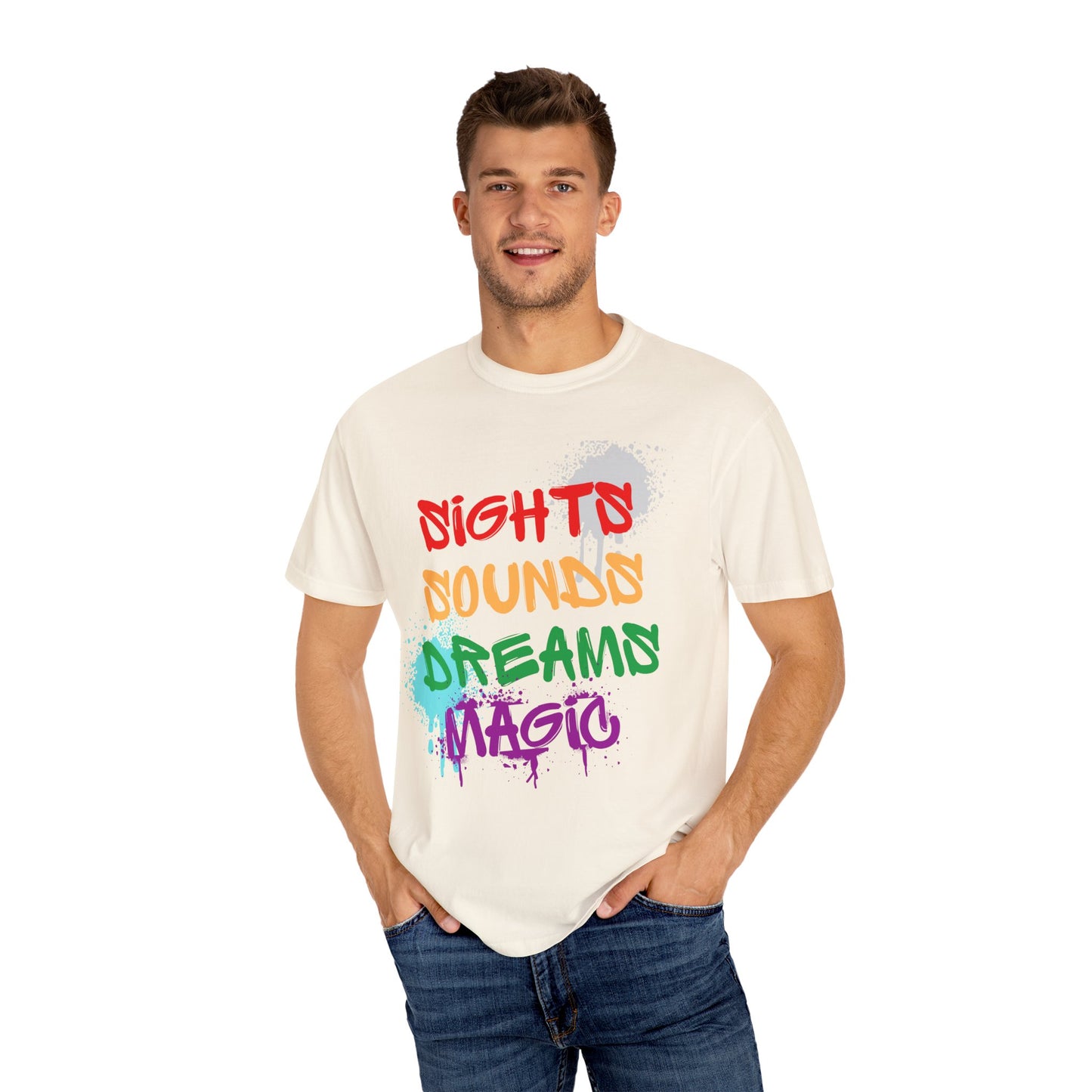 "Sights, Sounds, Dreams, Magic" Disney-Inspired T-shirt