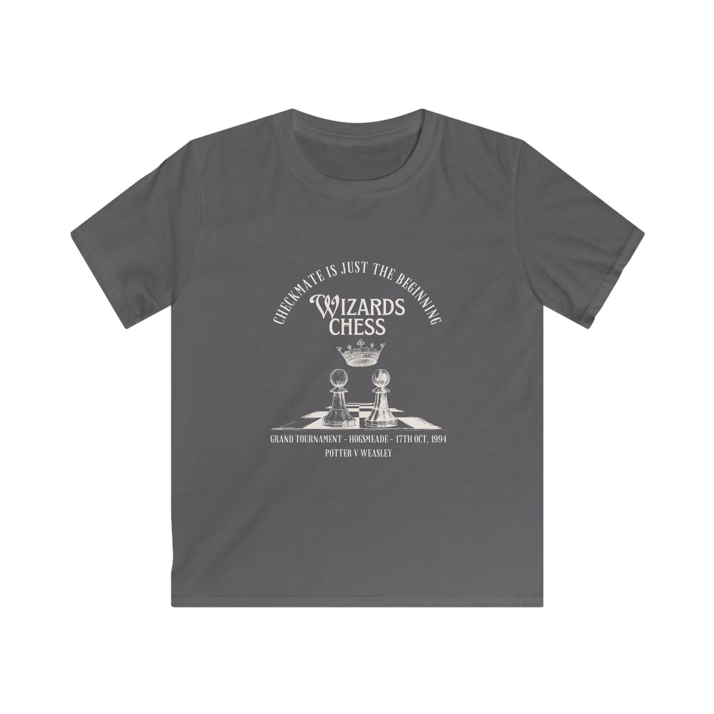 Kids Unisex Wizards Chess T-Shirt
