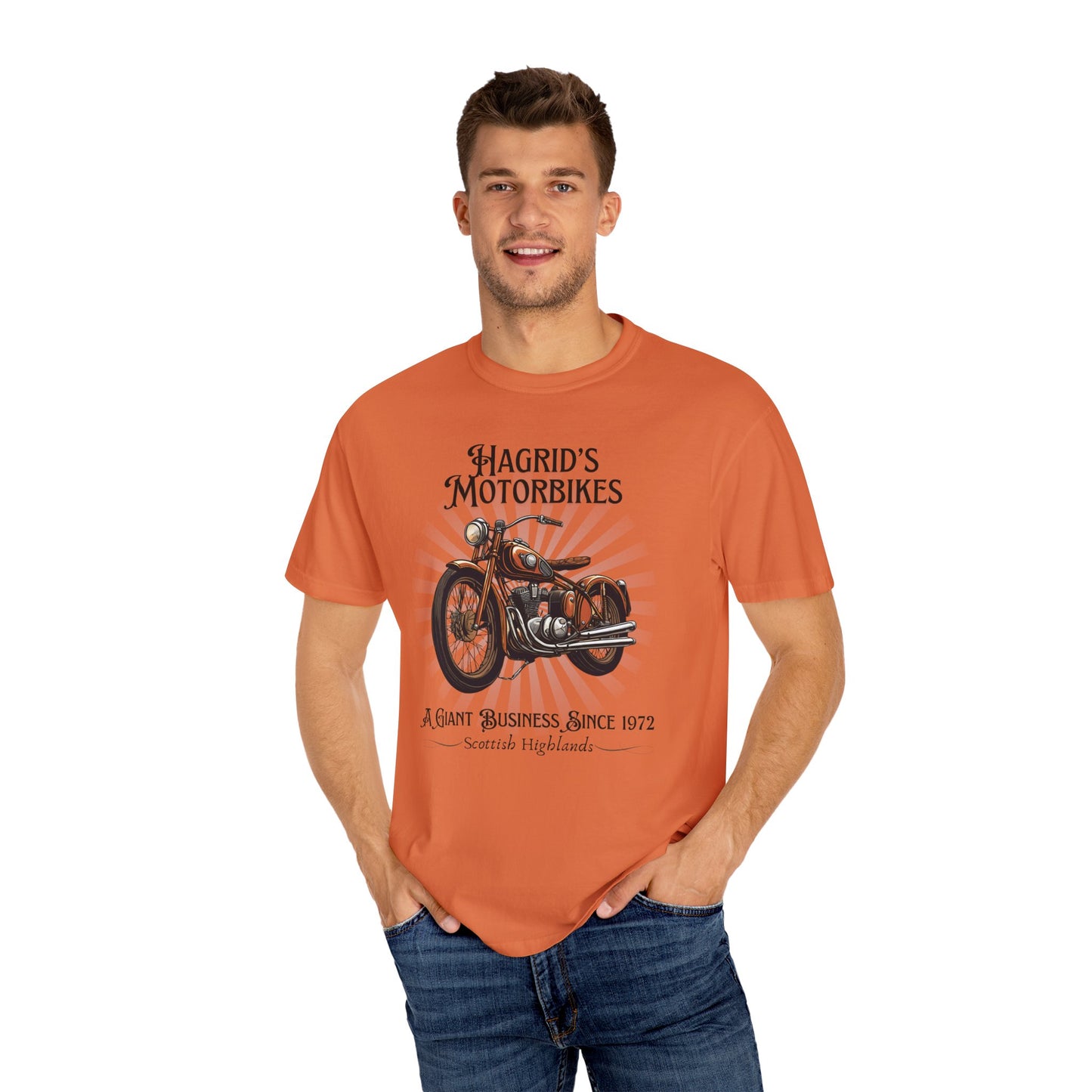 Hagrid's Motorbikes Harry Potter-Inspired Comfort Colors Tee