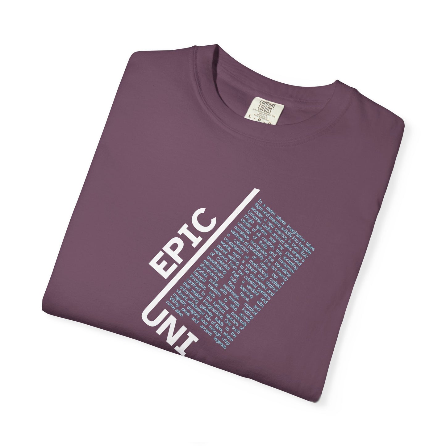 Epic Universe Fan T-Shirt - Universal Theme Park Worlds Comfort Colors Tee