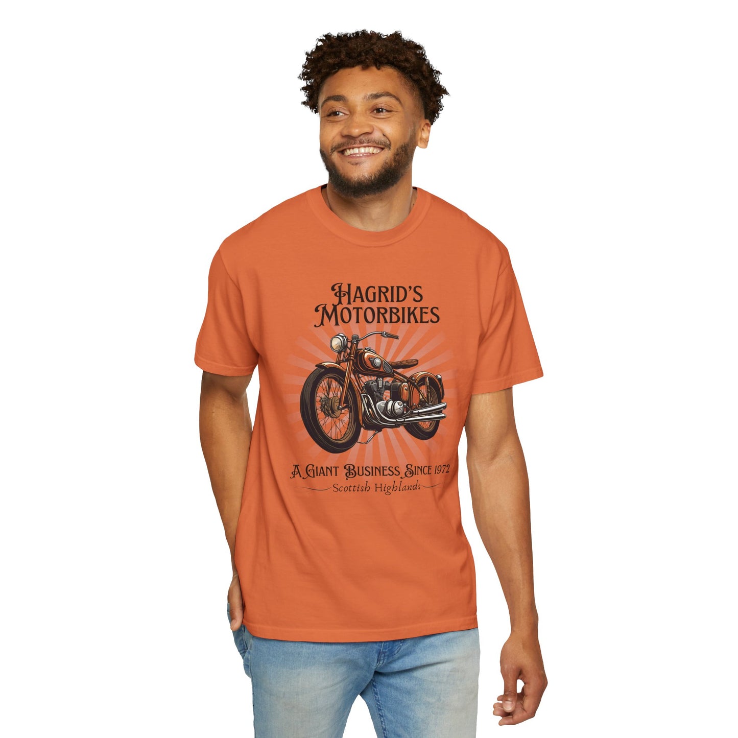 Hagrid's Motorbikes Harry Potter-Inspired Comfort Colors Tee