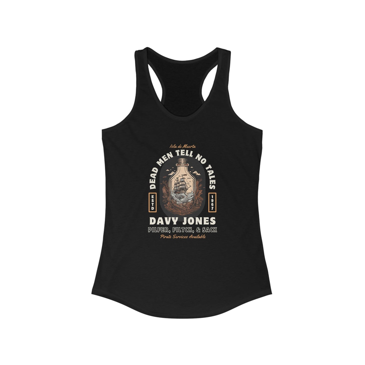 Pirates of the Caribbean Ride Racerback Tank Top