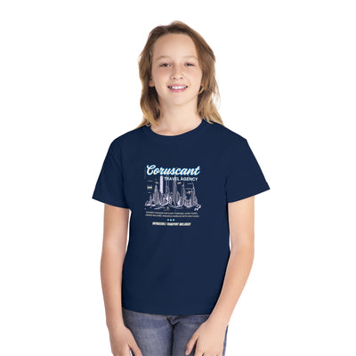 Youth Galactic Adventure Tee - Coruscant Travel Agency - Star Wars