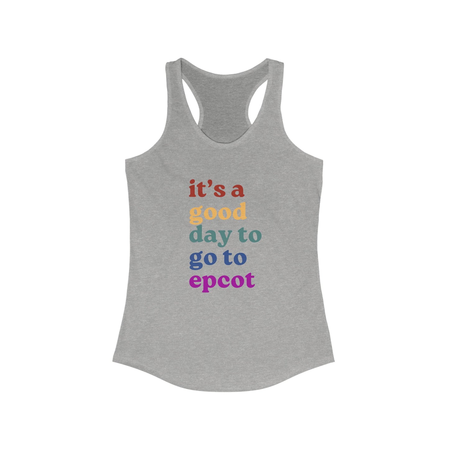 Epcot Adventure Racerback Tank - Perfect for Theme Park Days