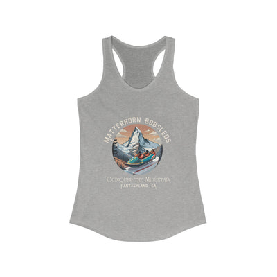 Racerback Tank - Vintage Matterhorn Bobsleds Disneyland Tee
