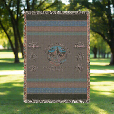 Matterhorn Bobsleds Woven Blanket