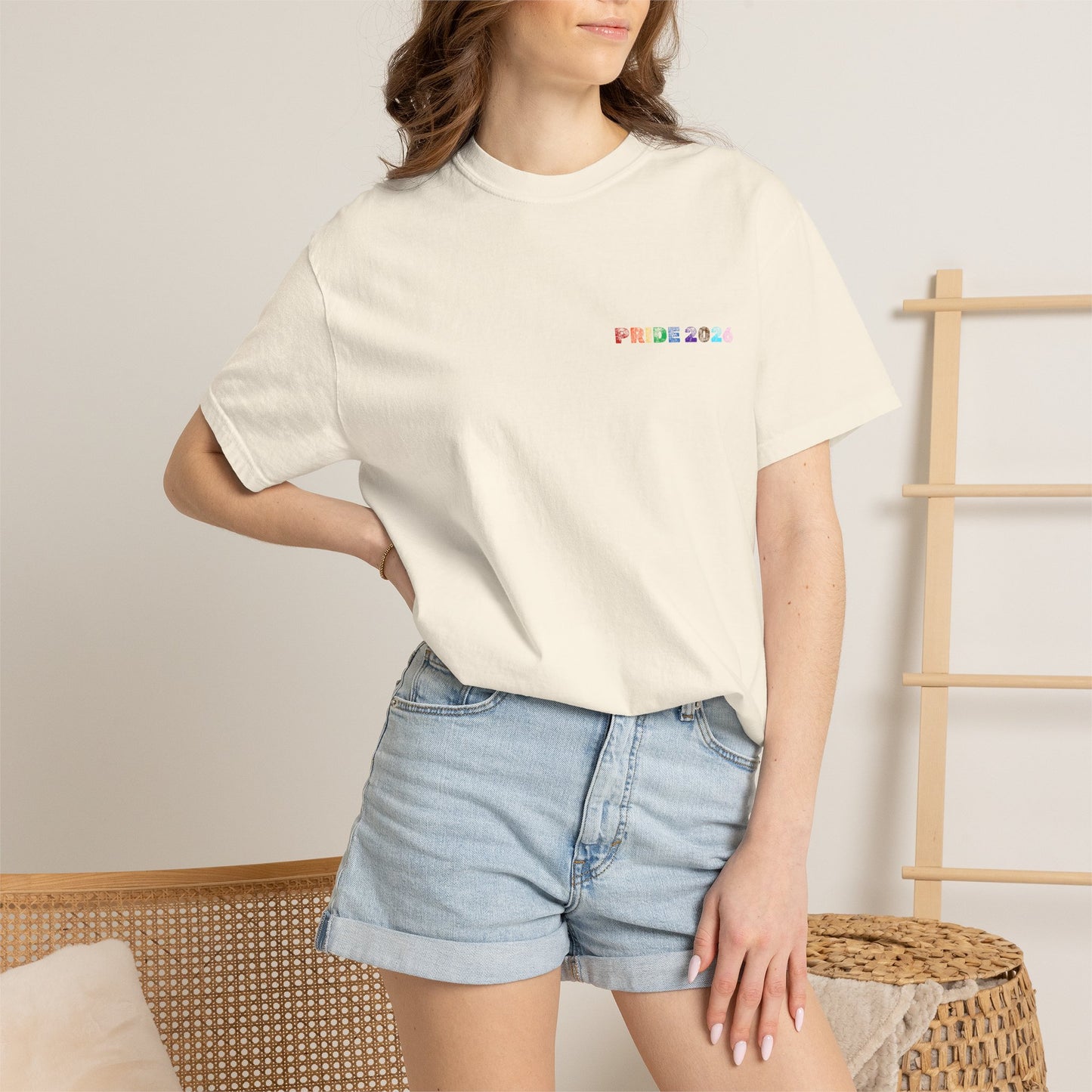 Pride 2026 Rainbow Cinderella's Castle T-Shirt