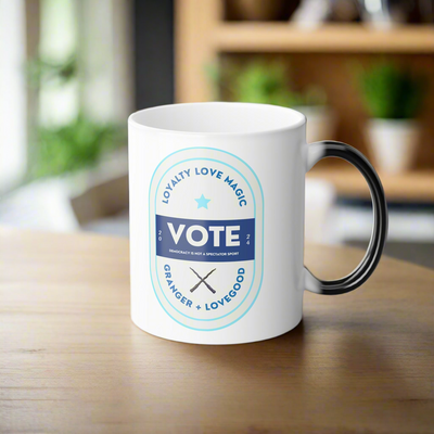 Vote Granger + Lovegood 2024 - Color Changing Mug