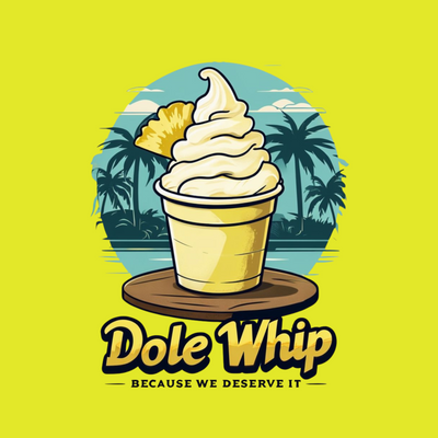 Dole whip hoodie logo
