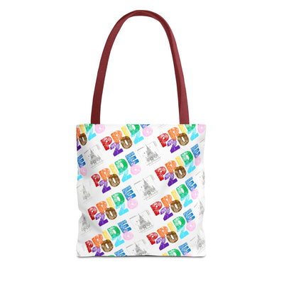 disney pride tote red handle