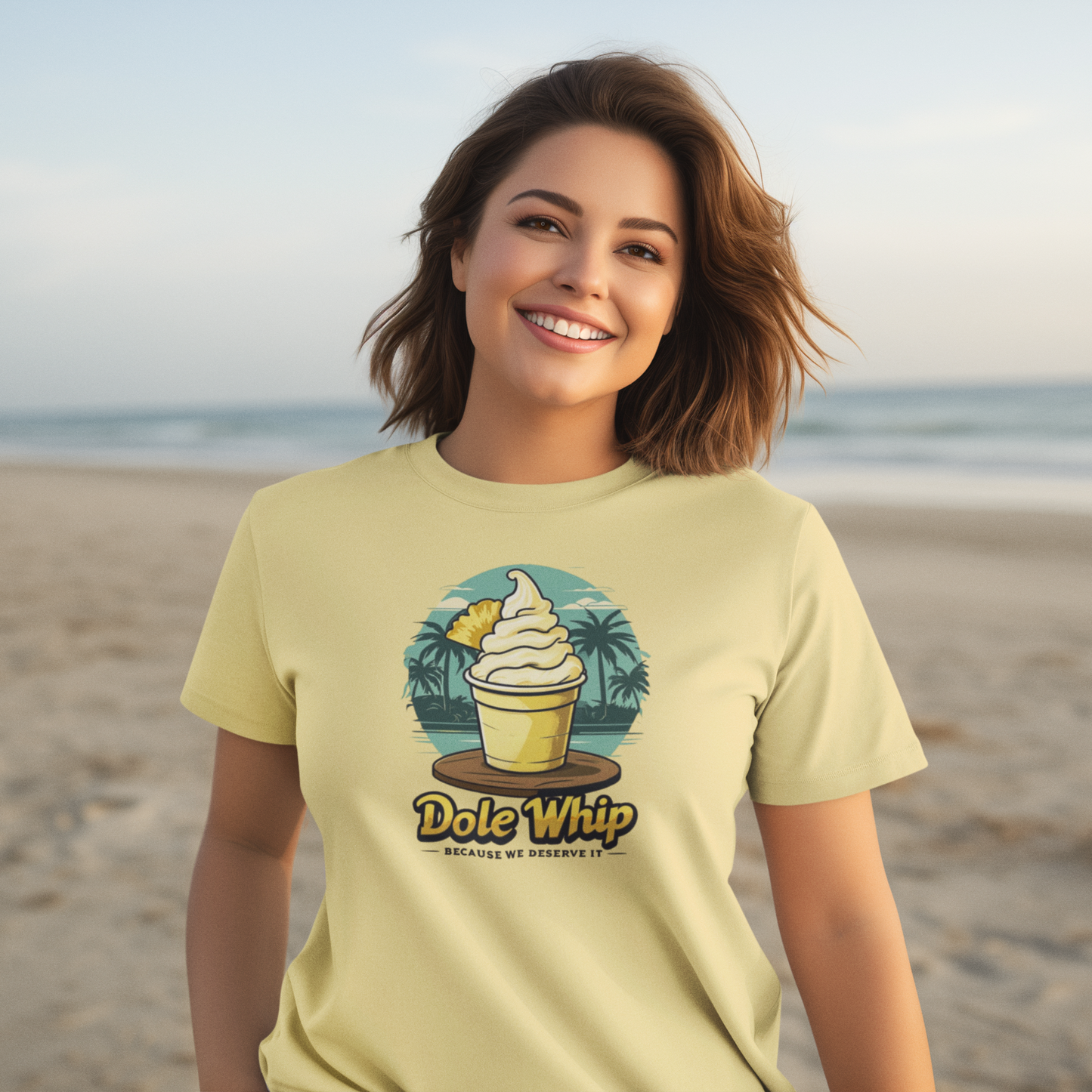 dole whip banana model beach