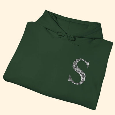 slytherin hoodie flat
