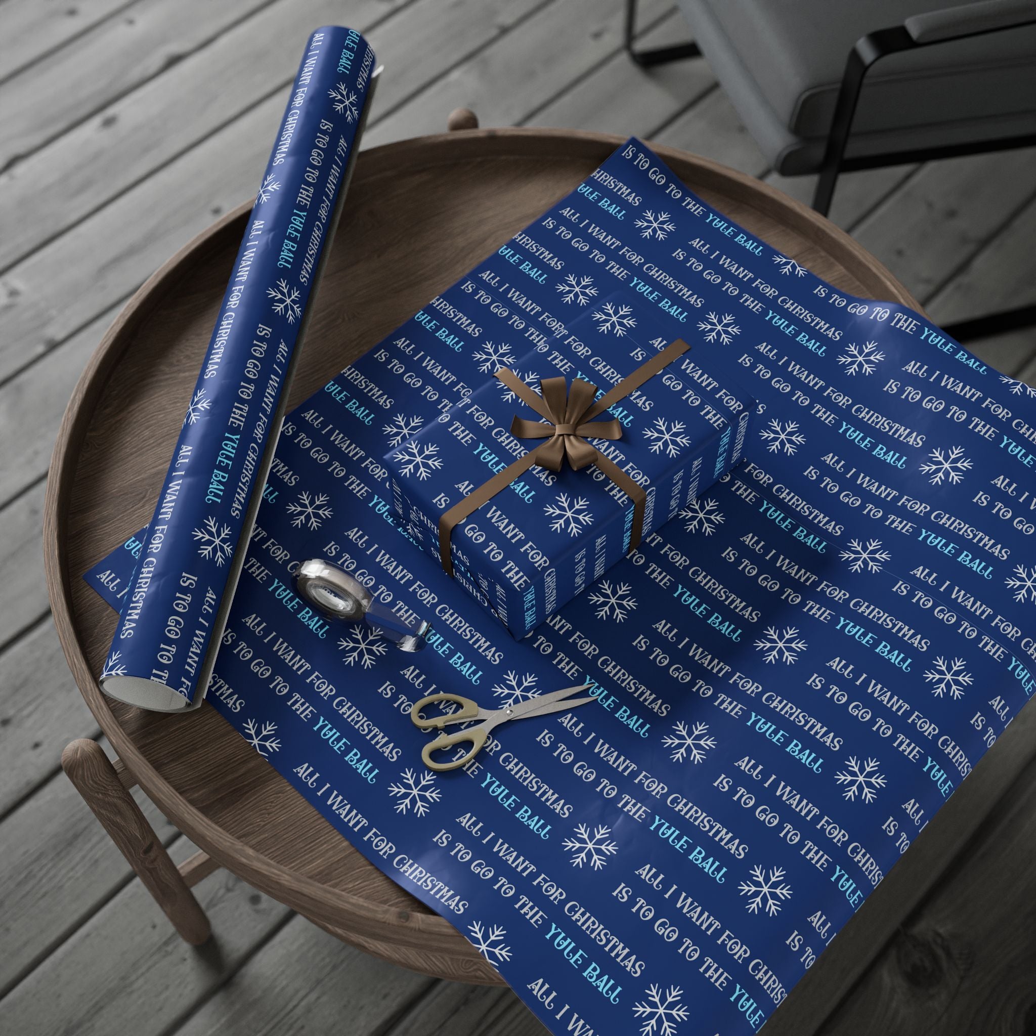 Yule Ball Potter Wrapping Paper