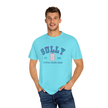 sully from monsters inc shirt Subtle Pixar Monsters Inc. Sully Scare Crew T-Shirt Lagoon Blue / 2XL
