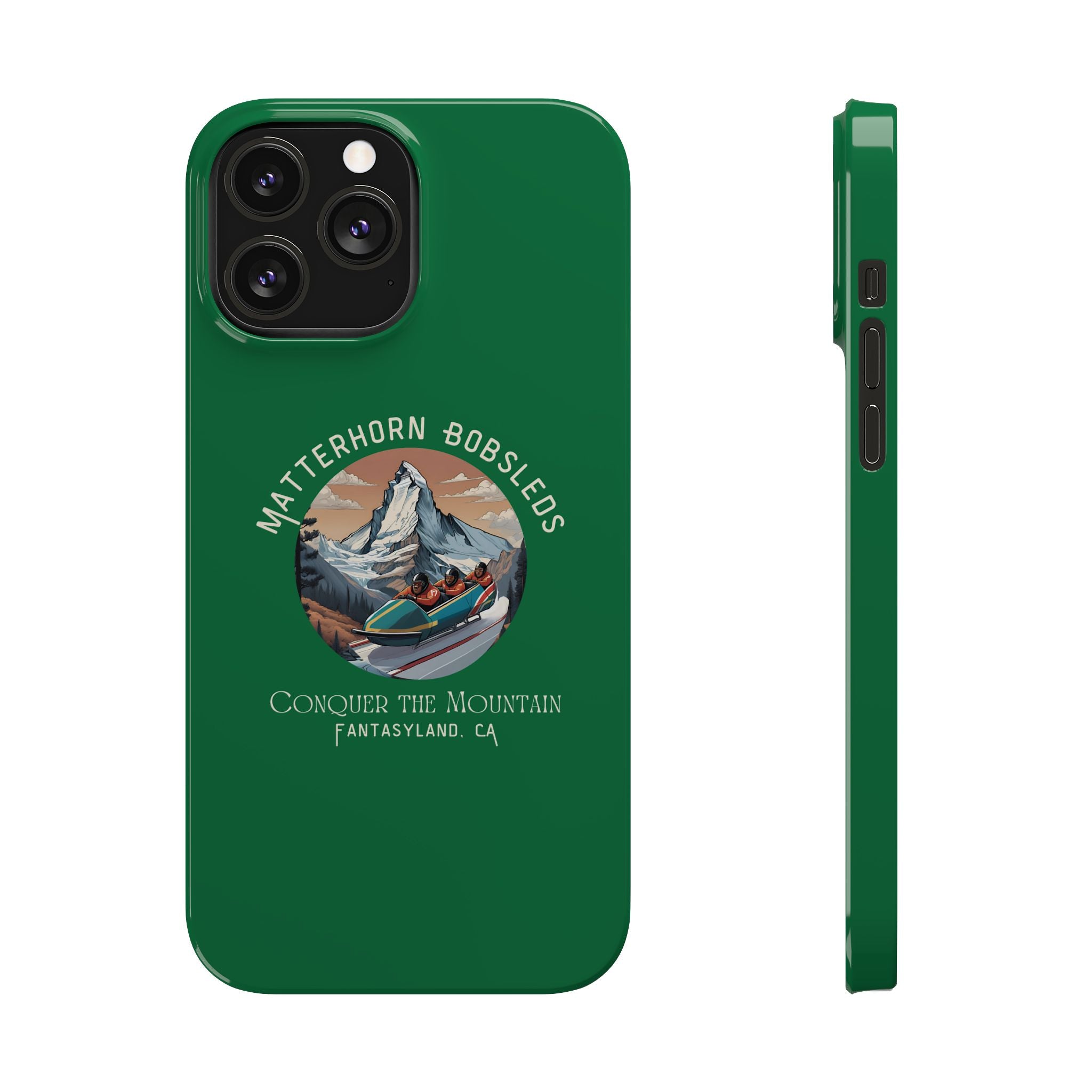Matterhorn Bobsleds Slim iPhone Case