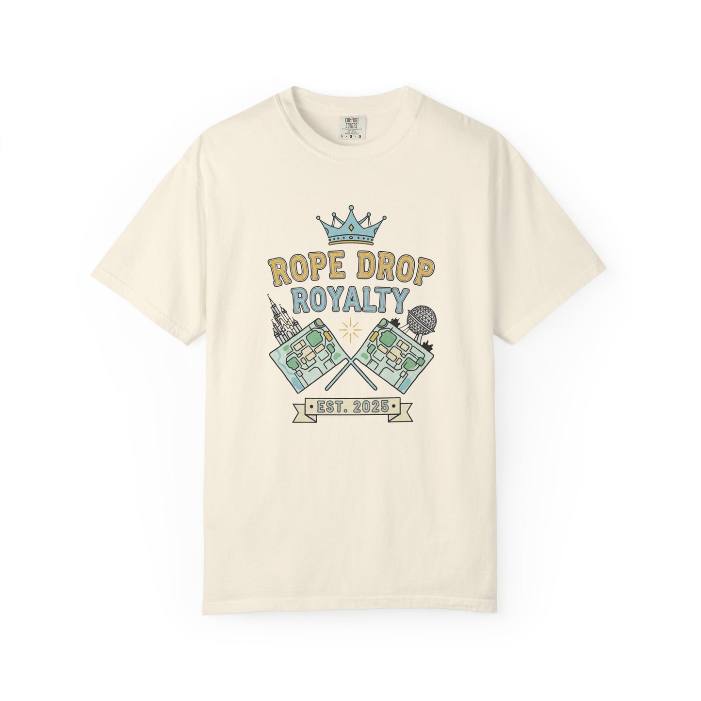 Rope Drop Royalty T-Shirt — Disney Park Early-Risers Tee