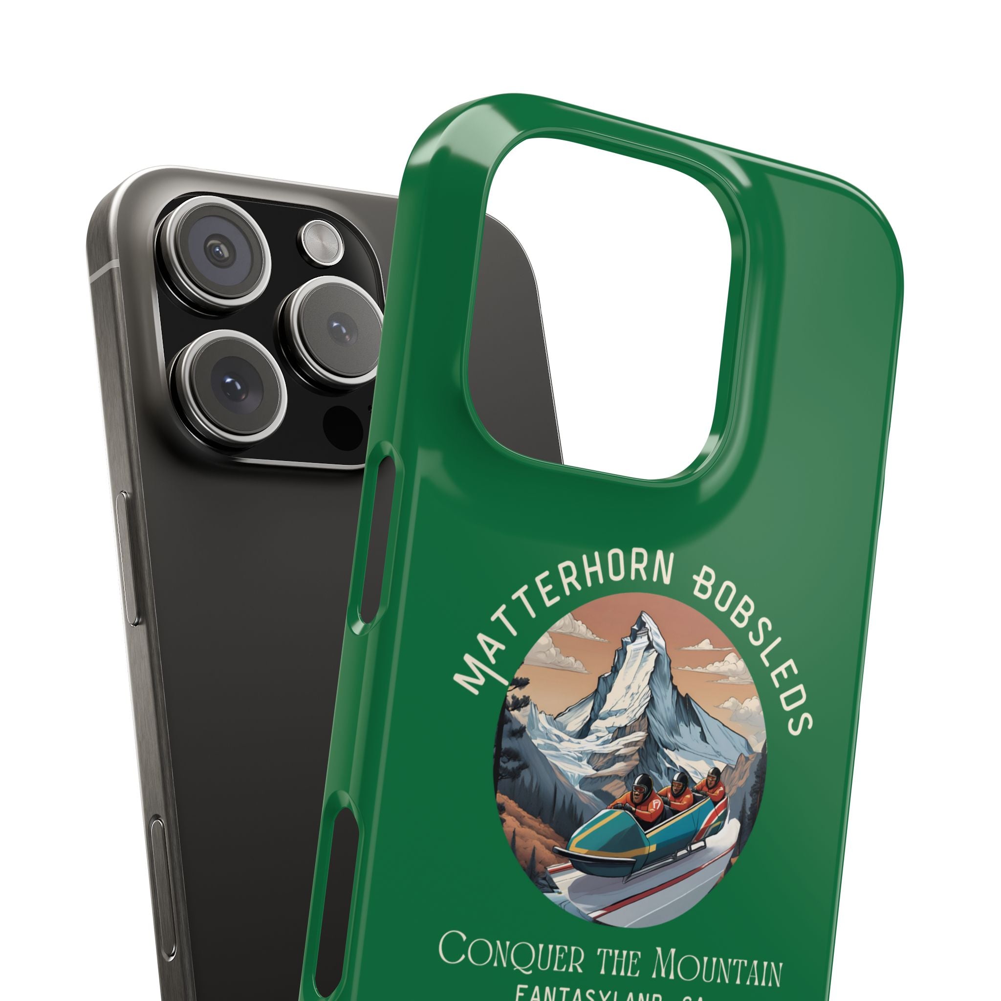 Matterhorn Bobsleds Slim iPhone Case