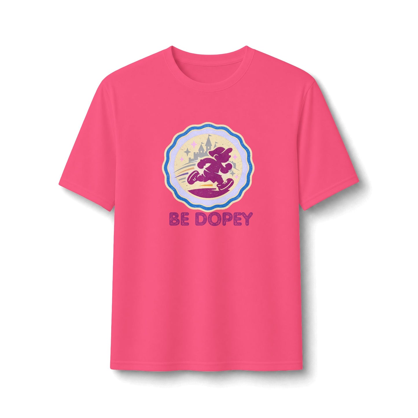 👟 “Be Dopey” SPF50 Performance Tee — For the 48.6‑Mile Icons