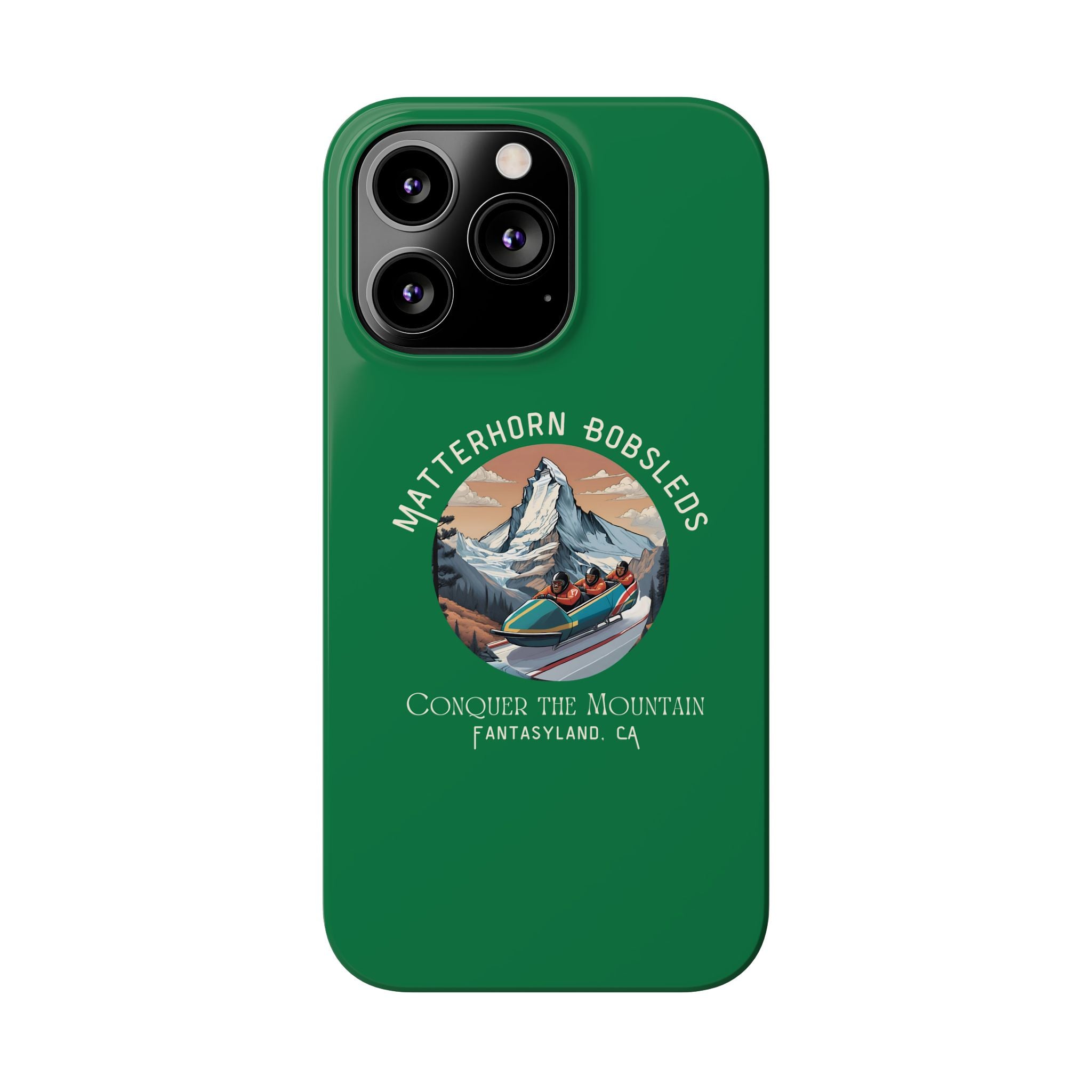 Matterhorn Bobsleds Slim iPhone Case