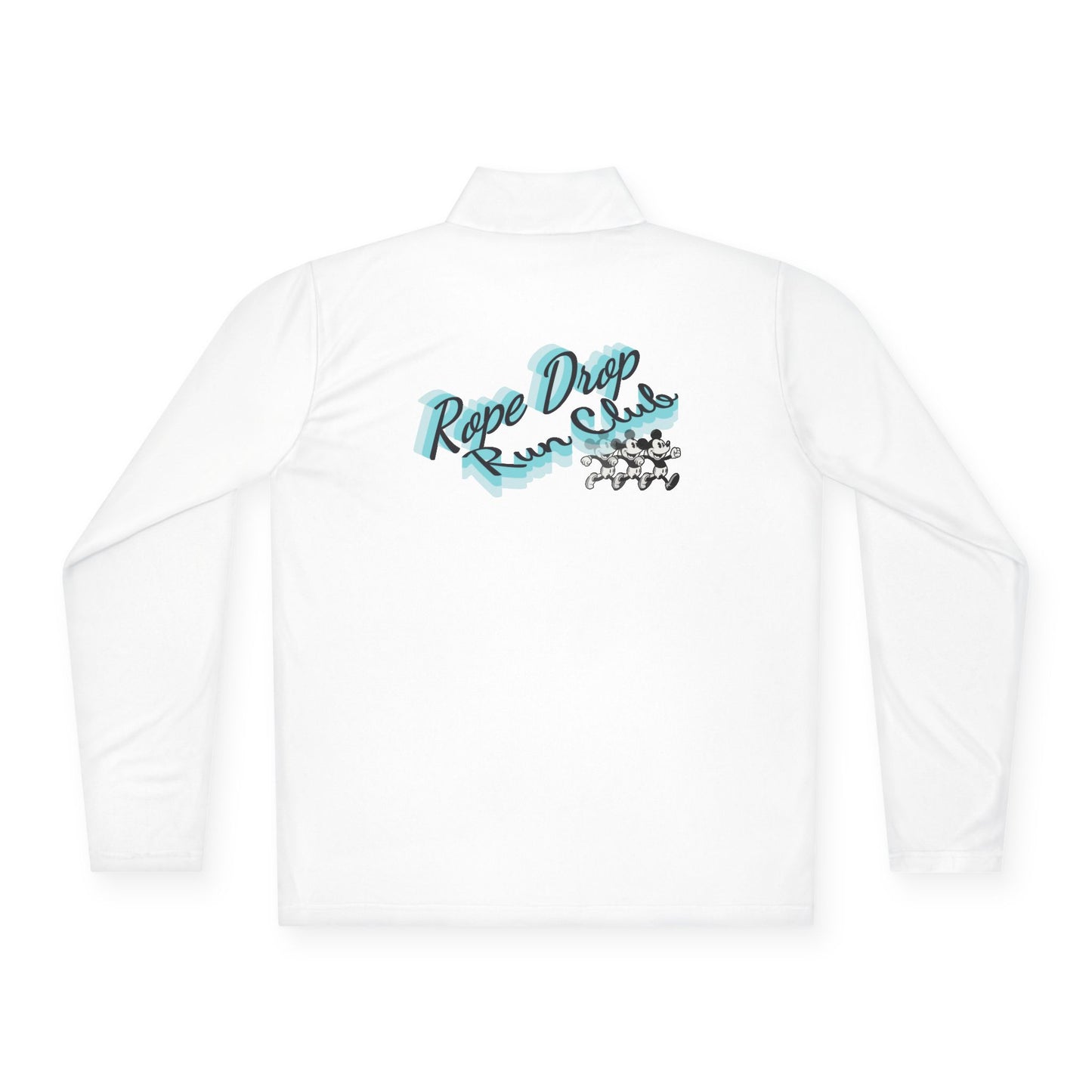 "Rope Drop Run Club" Quarter Zip Pullover