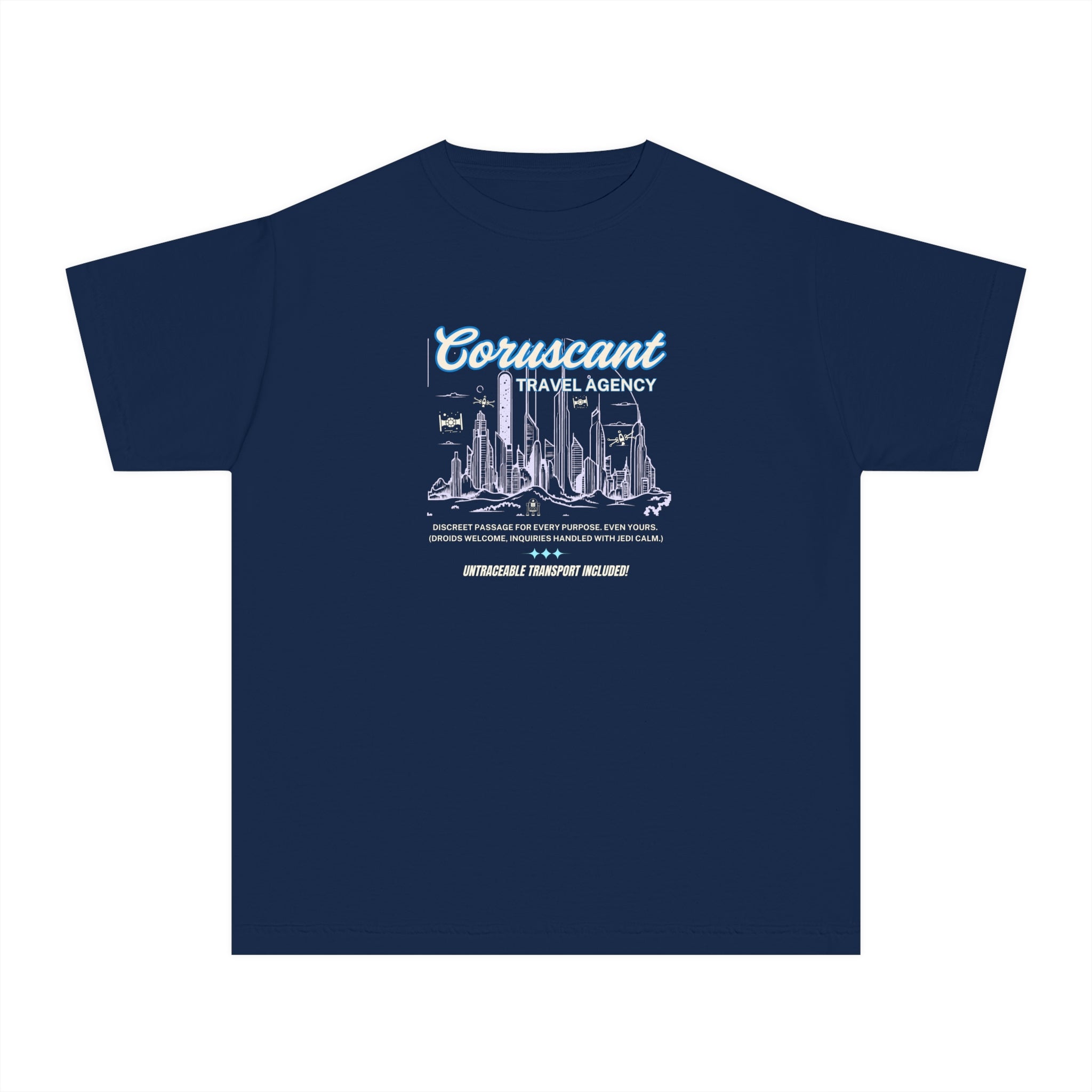 Youth Galactic Adventure Tee - Coruscant Travel Agency - Star Wars