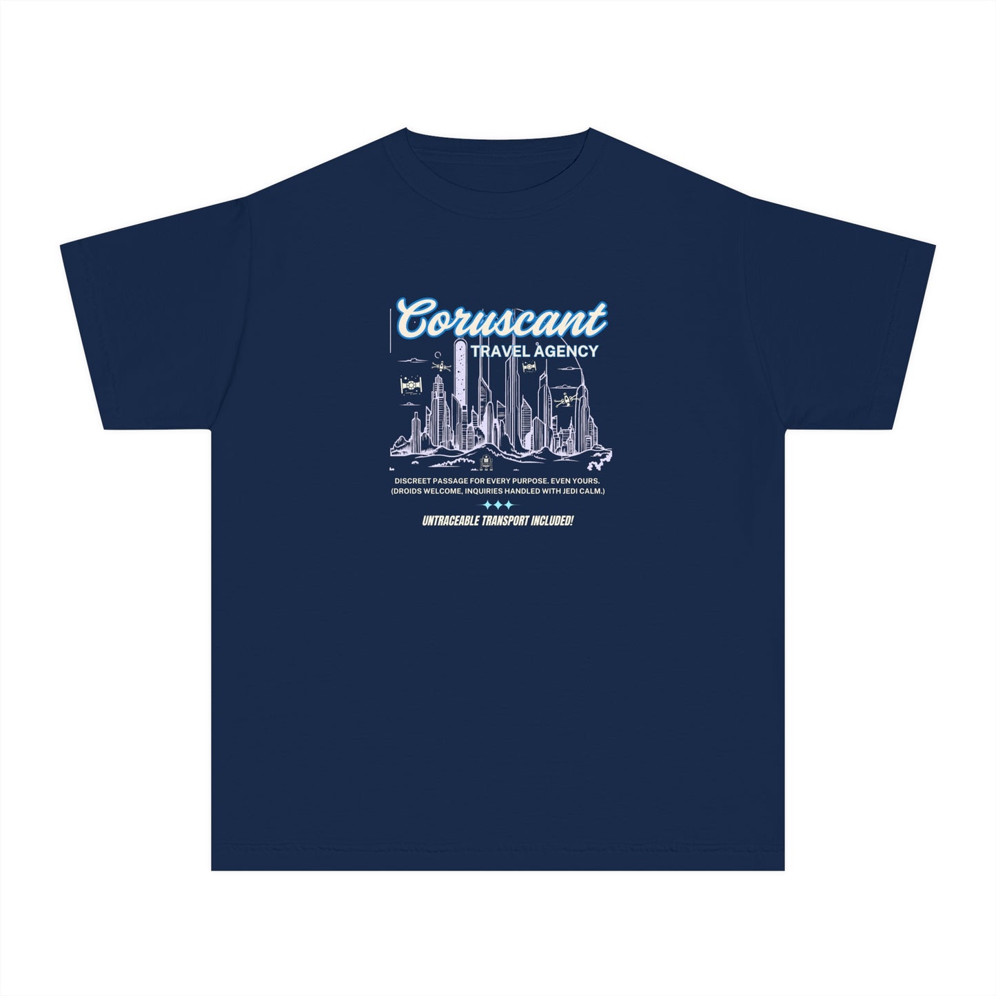 Youth Galactic Adventure Tee - Coruscant Travel Agency - Star Wars