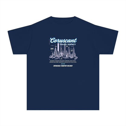 Youth Galactic Adventure Tee - Coruscant Travel Agency - Star Wars