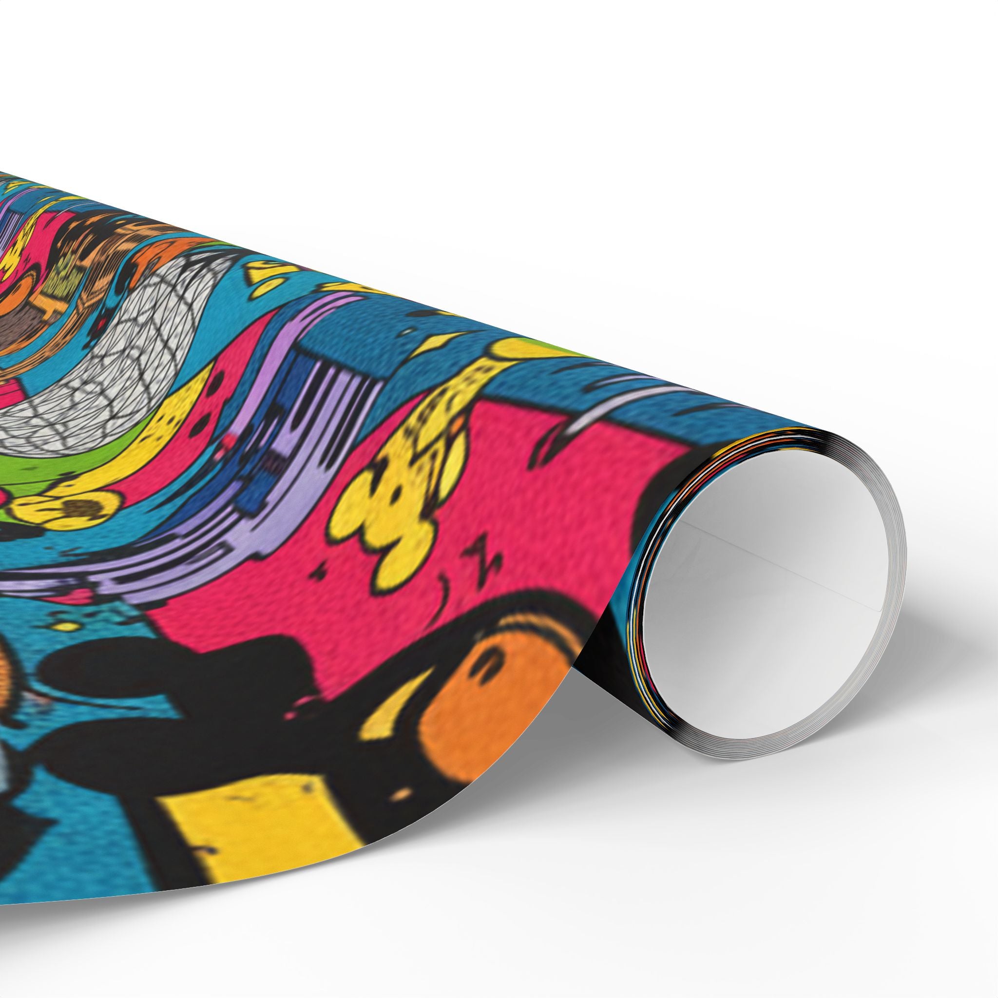 Pop Art Disney Holiday Wrapping Paper