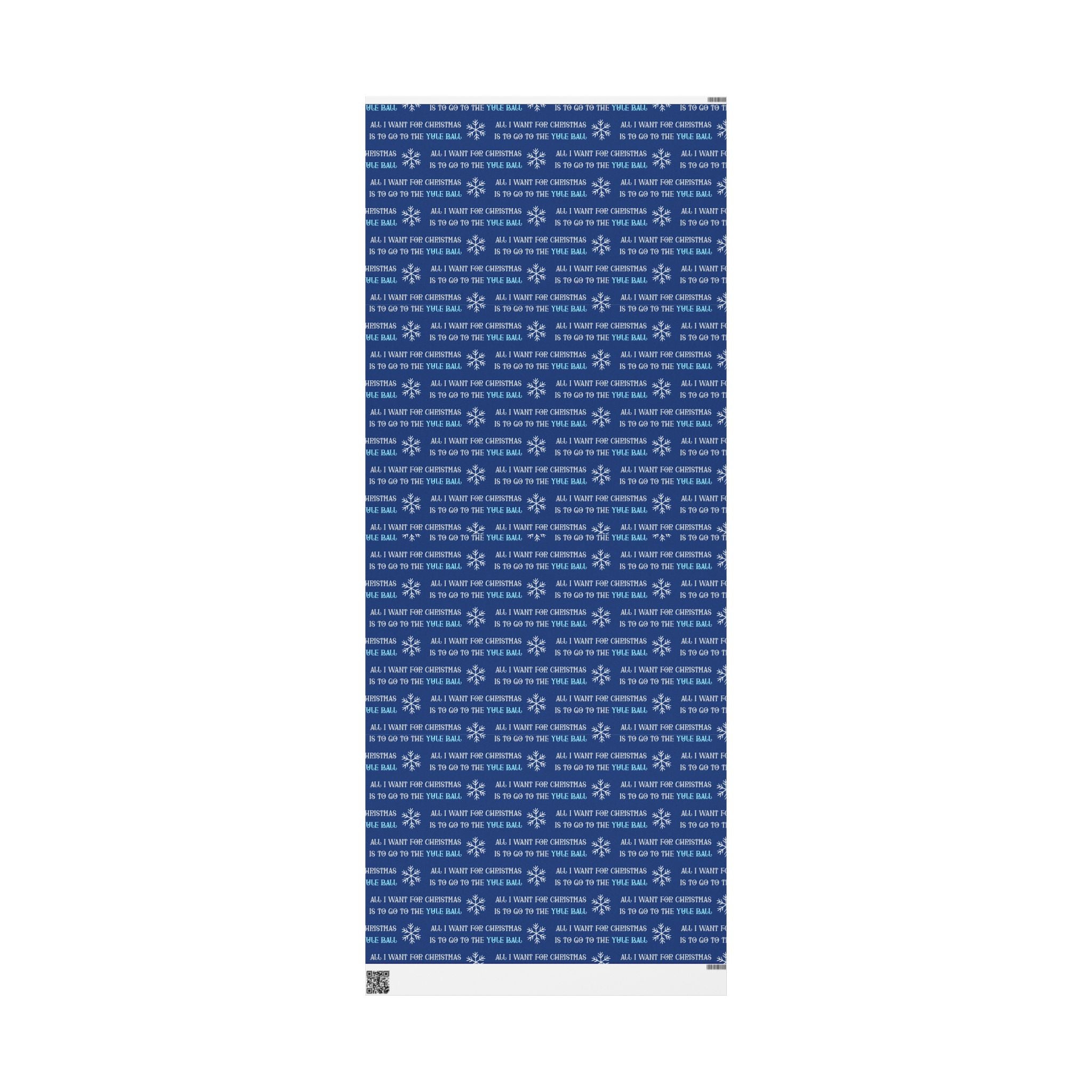 Yule Ball Potter Wrapping Paper