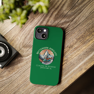 Matterhorn Bobsleds Slim iPhone Case