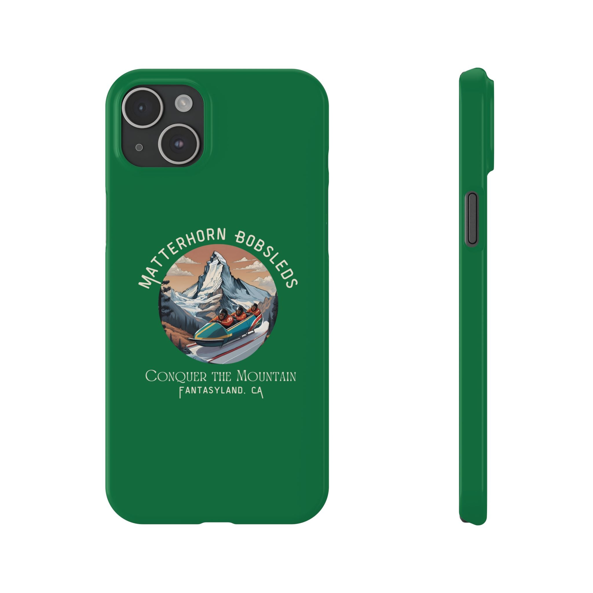 Matterhorn Bobsleds Slim iPhone Case