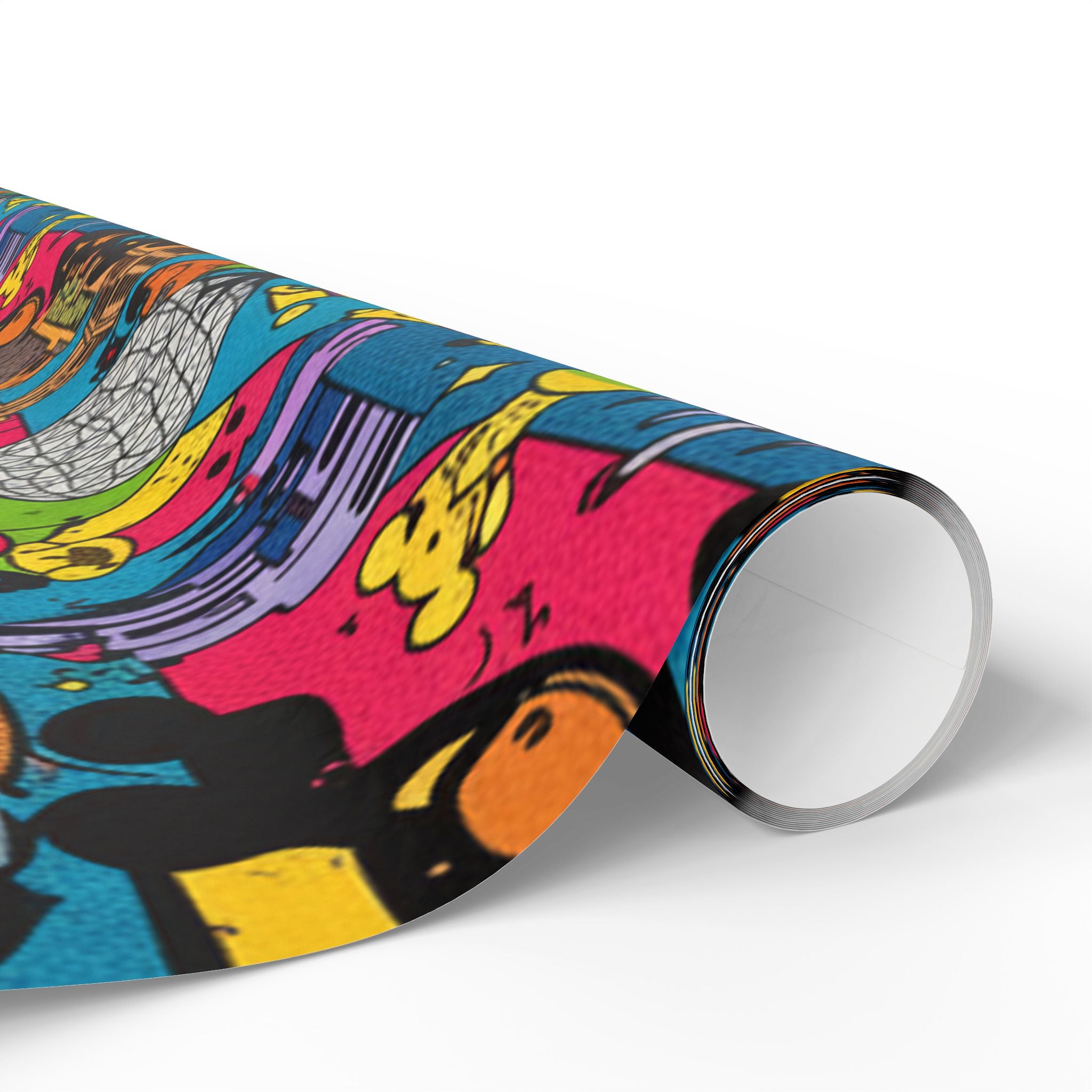 Pop Art Disney Holiday Wrapping Paper