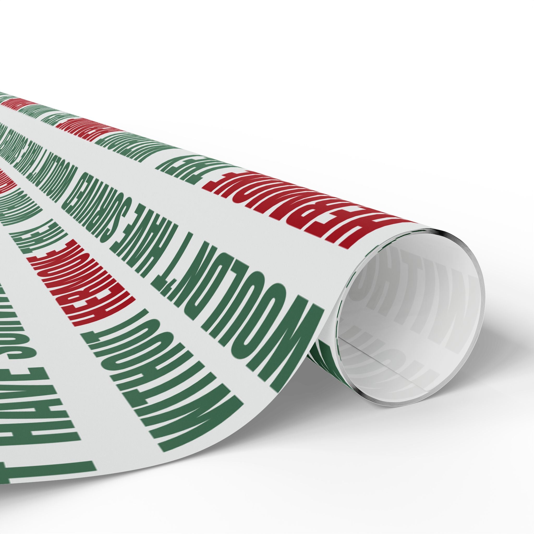 "Without Hermione They Wouldn't Have Survived" Holiday Wrapping Paper