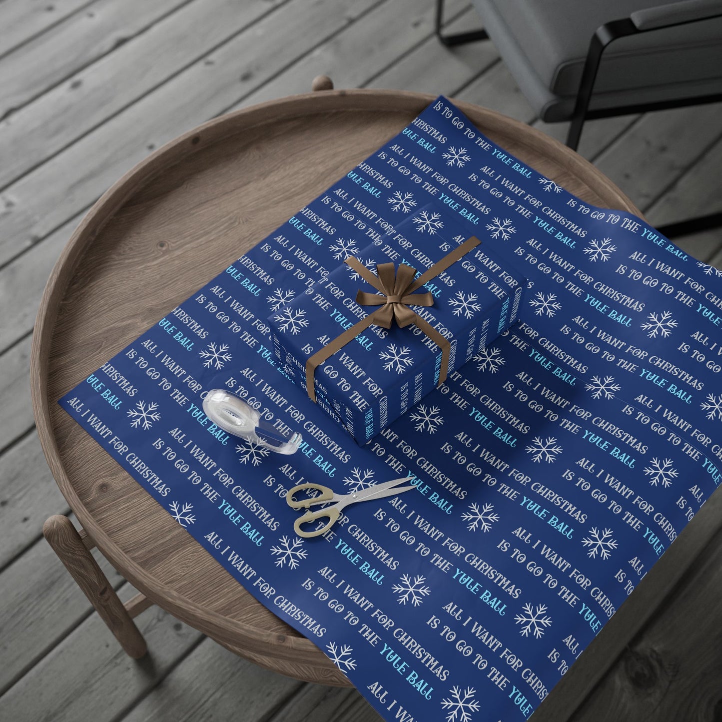 Yule Ball Potter Wrapping Paper