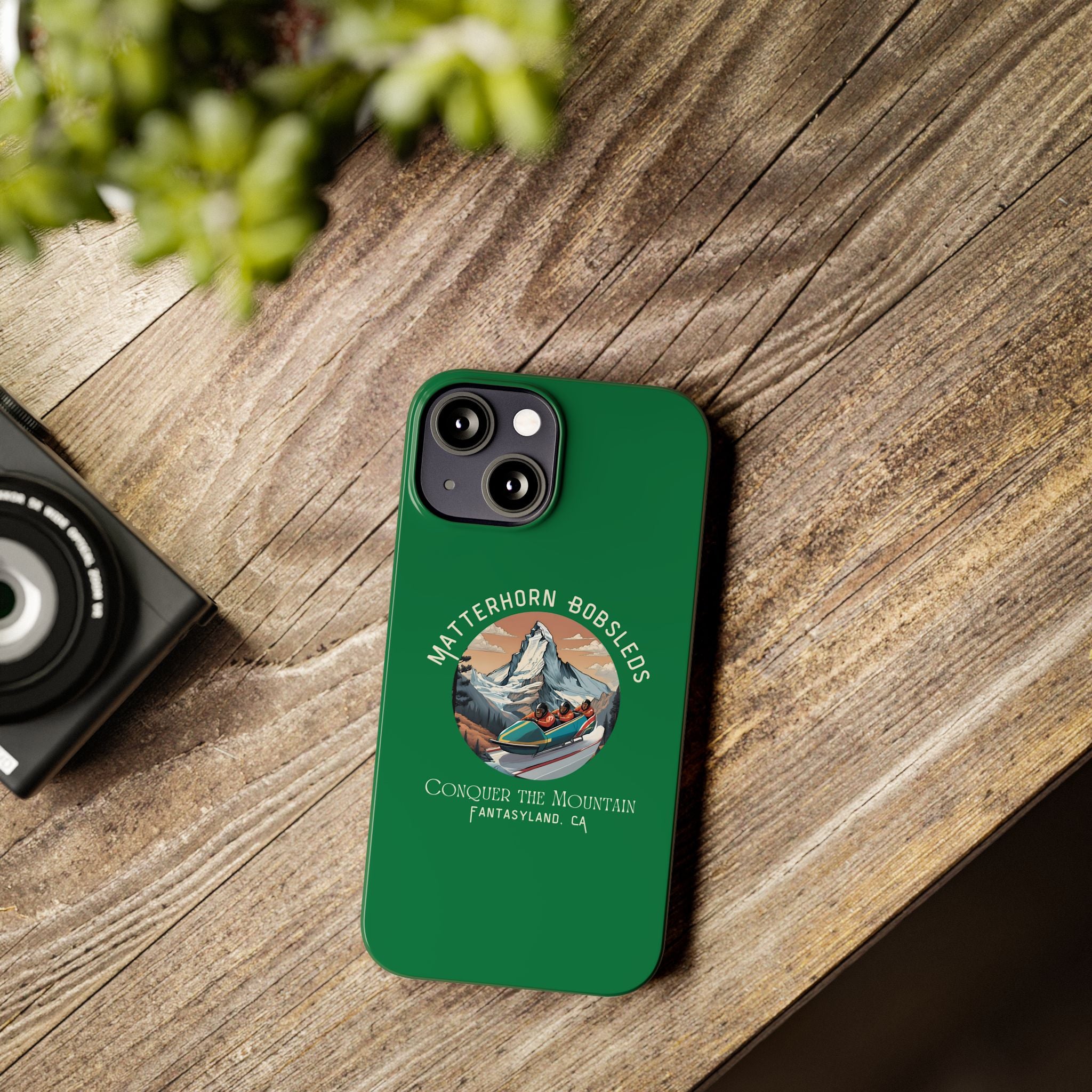 Matterhorn Bobsleds Slim iPhone Case