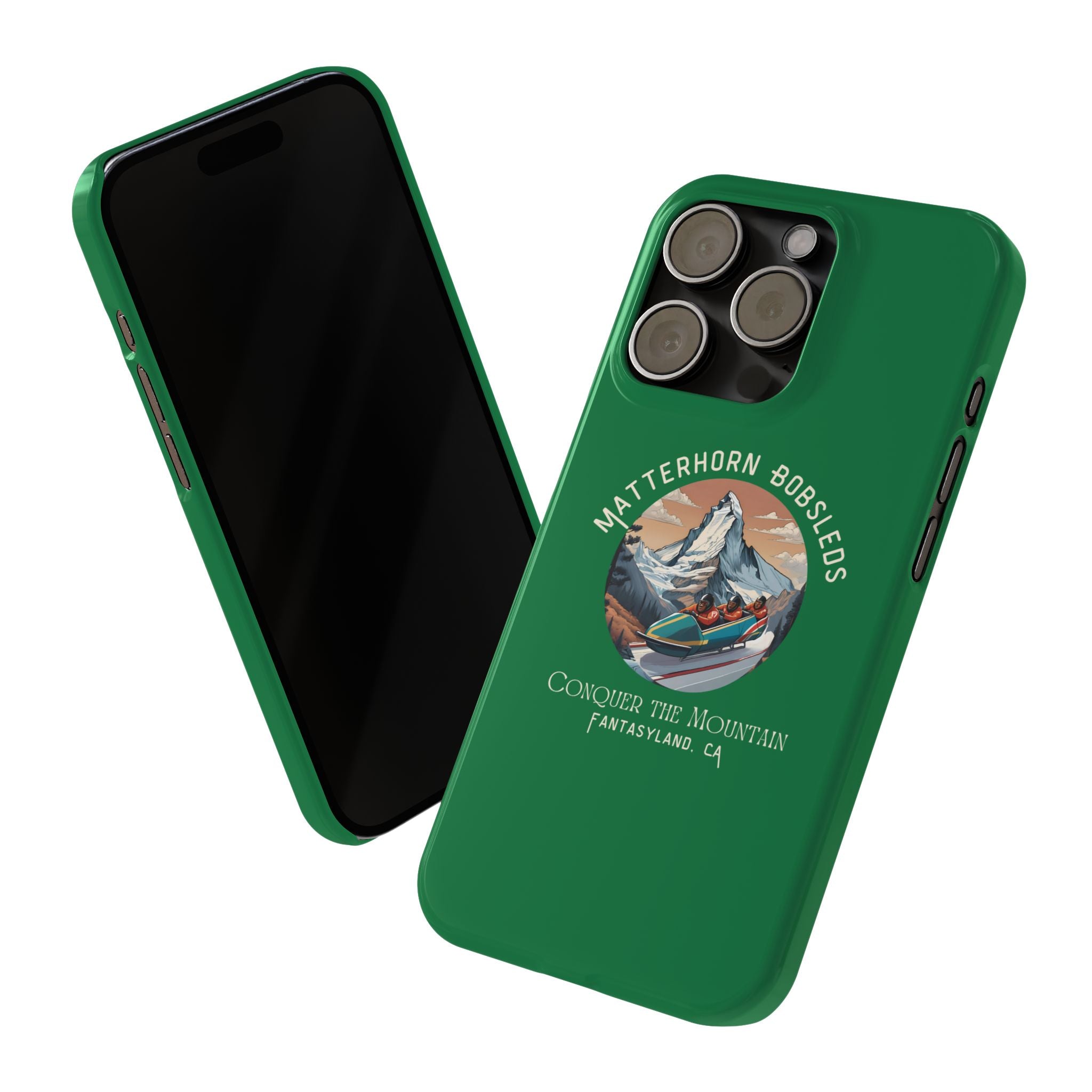 Matterhorn Bobsleds Slim iPhone Case