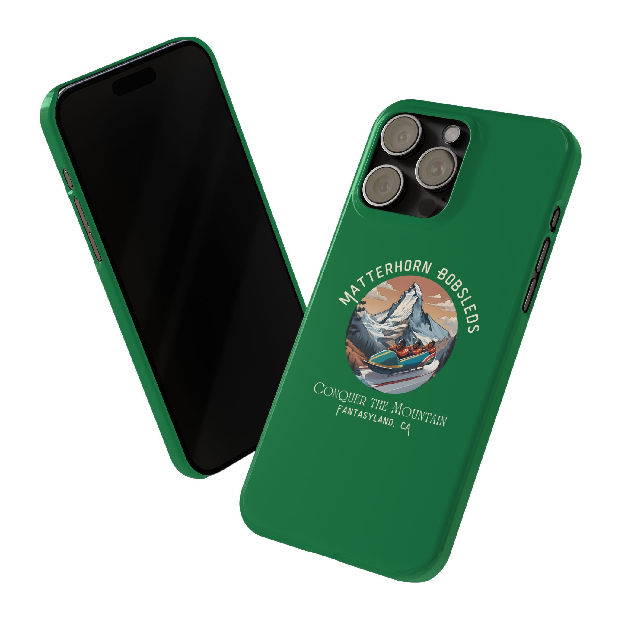Matterhorn Bobsleds Slim iPhone Case