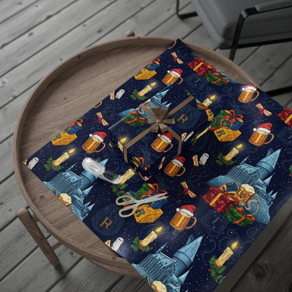 Holidays at Hogwarts Wrapping Paper