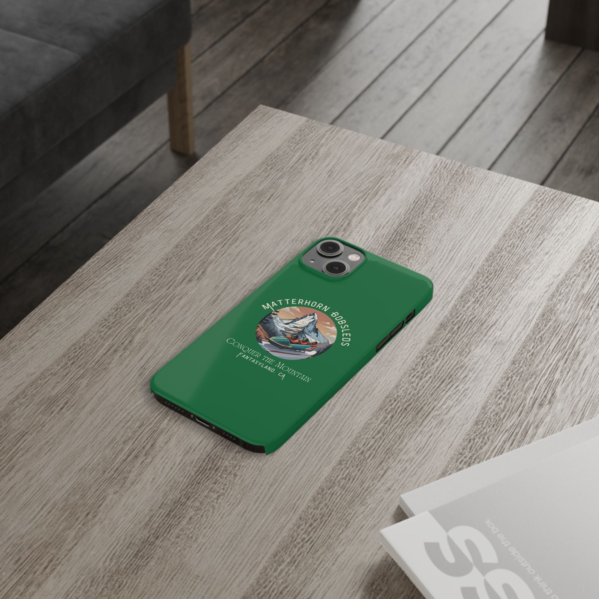 Matterhorn Bobsleds Slim iPhone Case