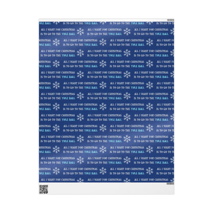 Yule Ball Potter Wrapping Paper