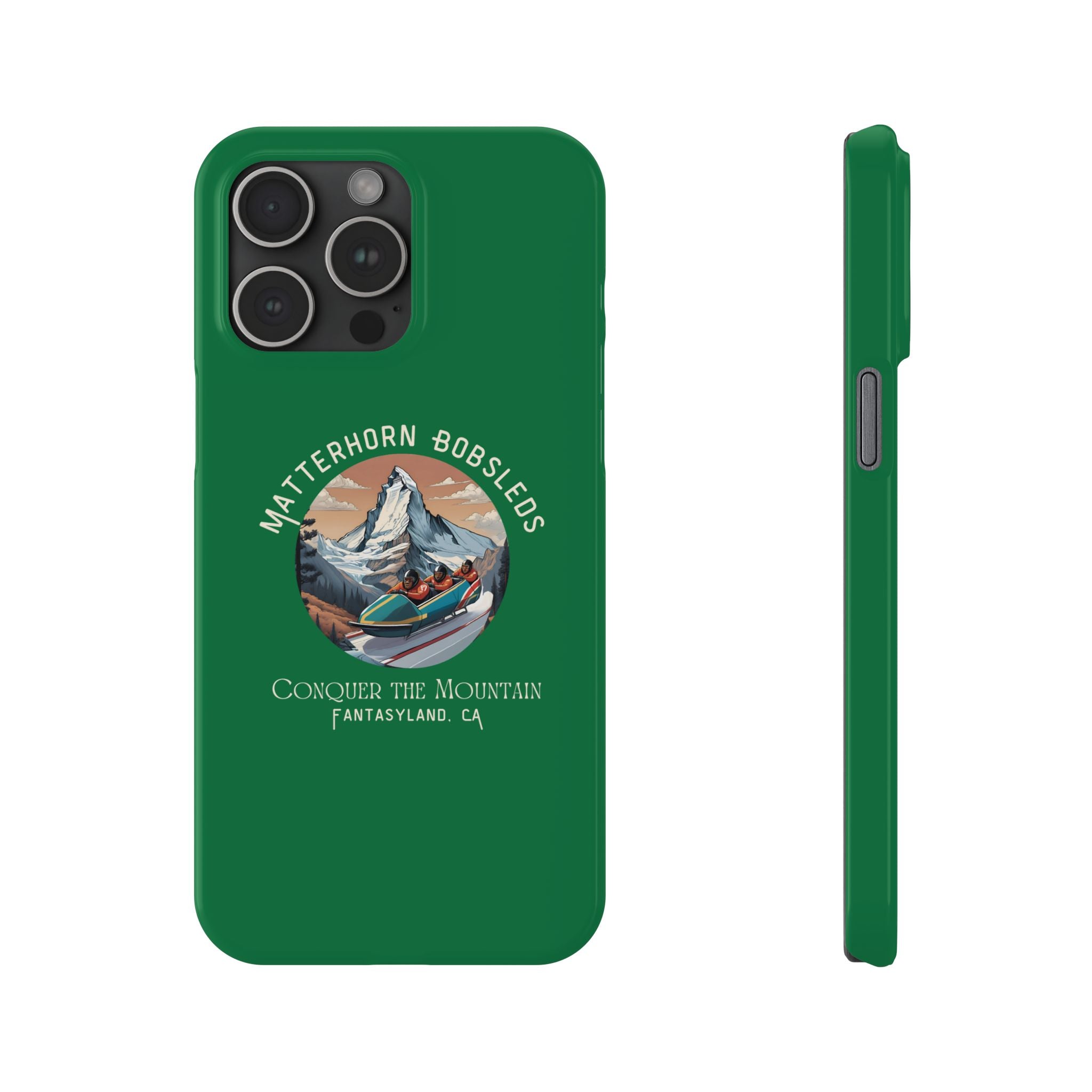 Matterhorn Bobsleds Slim iPhone Case