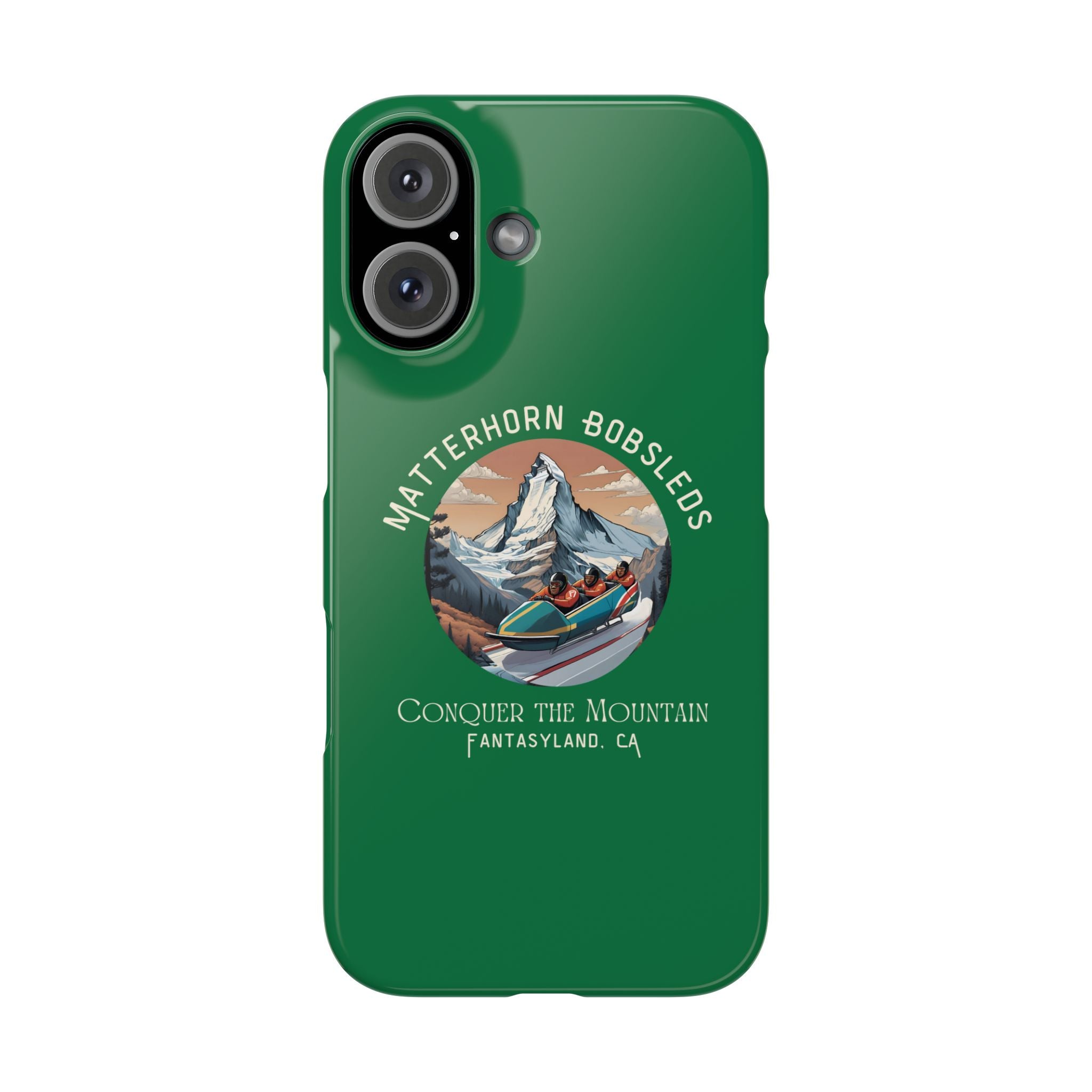Matterhorn Bobsleds Slim iPhone Case