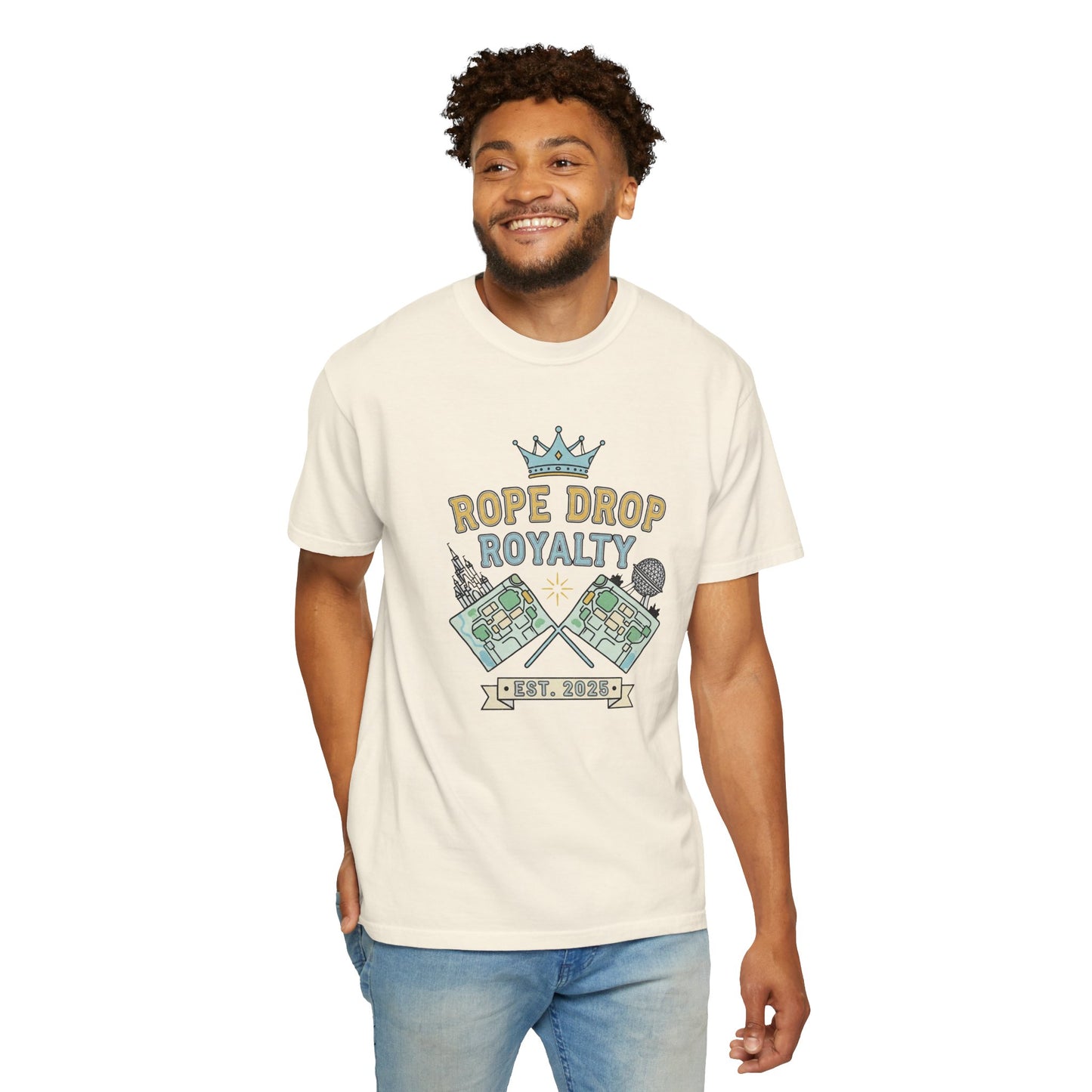Rope Drop Royalty T-Shirt — Disney Park Early-Risers Tee