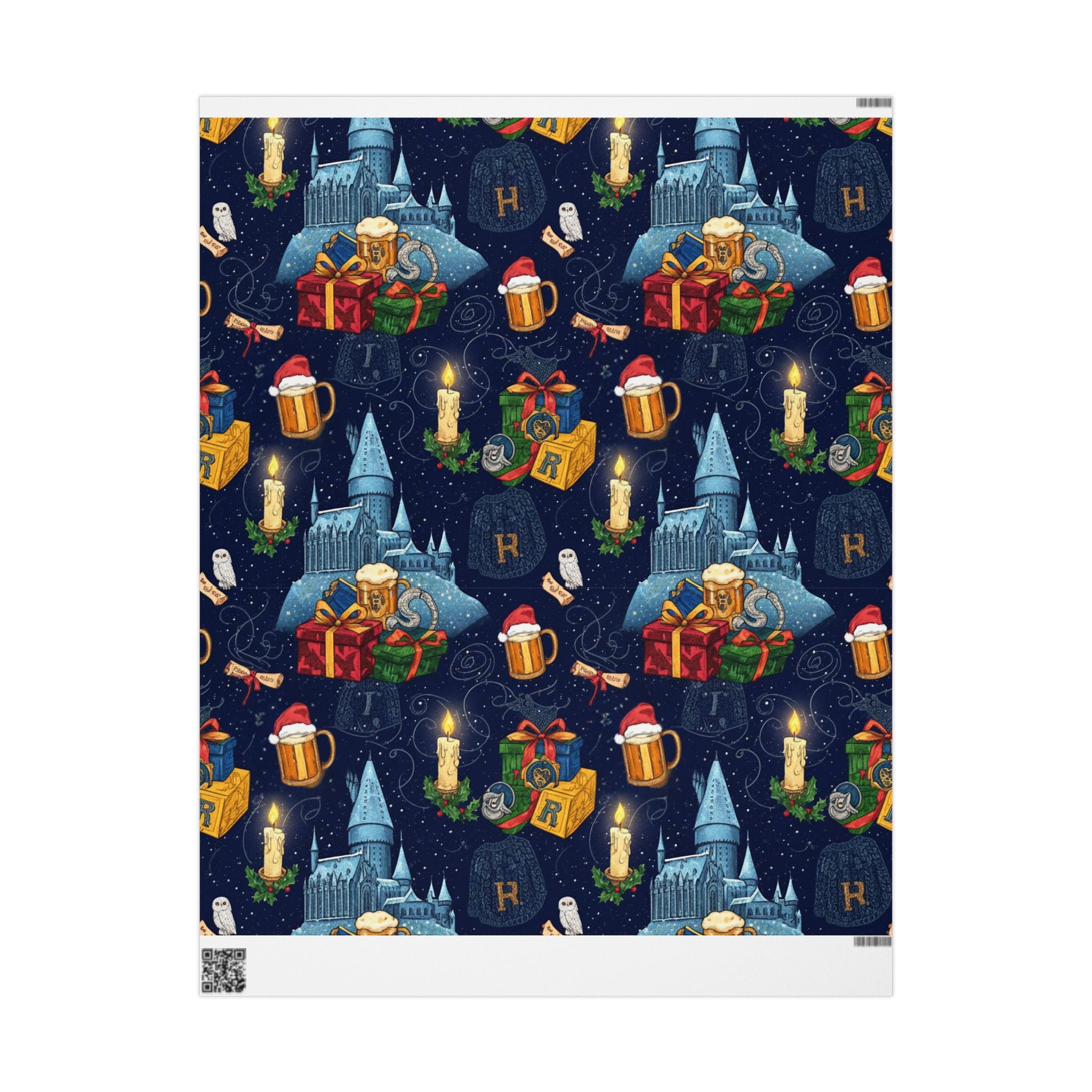 Holidays at Hogwarts Wrapping Paper