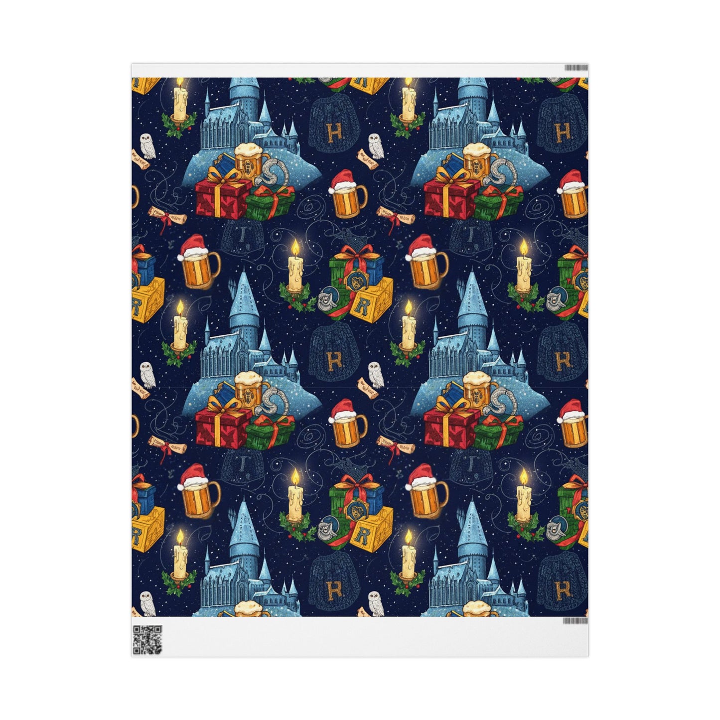 Holidays at Hogwarts Wrapping Paper