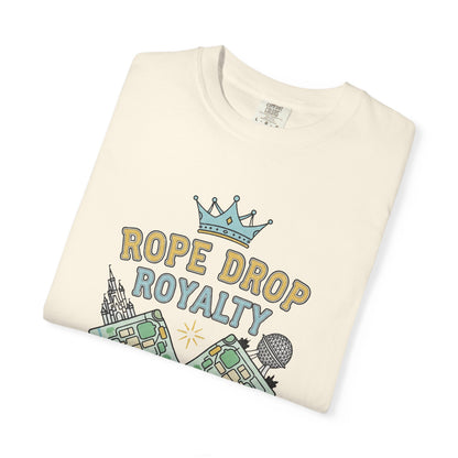 Rope Drop Royalty T-Shirt — Disney Park Early-Risers Tee
