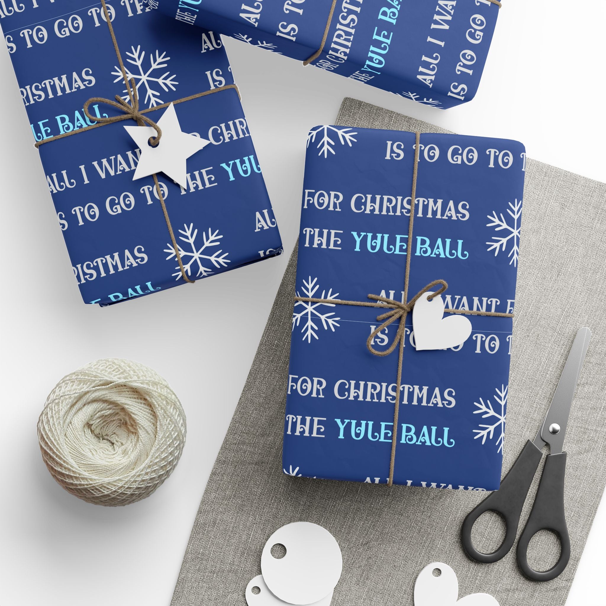Yule Ball Potter Wrapping Paper
