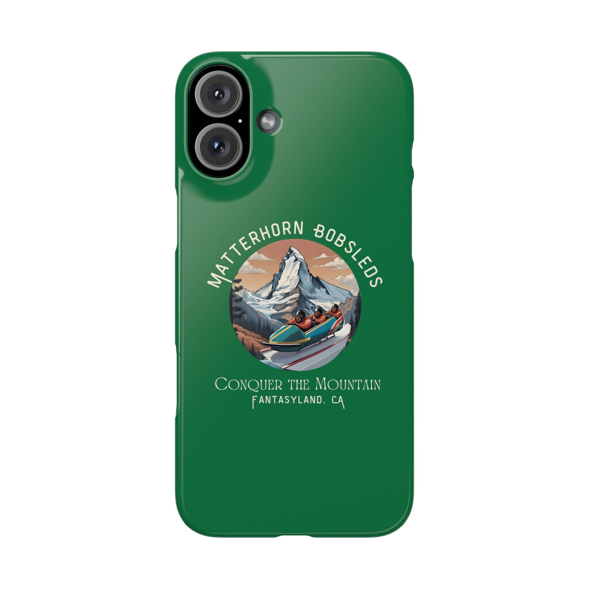 Matterhorn Bobsleds Slim iPhone Case